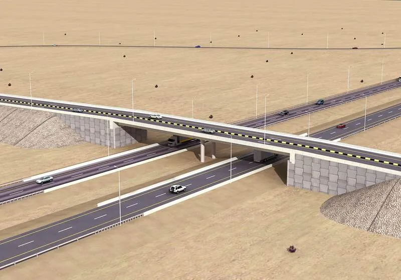 Adam Thumrait Road interchange rendering